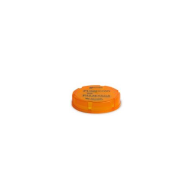 BERRY FRIENDLY & SAFE CHILD-RESISTANT CAP - AMBER - 9 DRAM - VFSCR9
