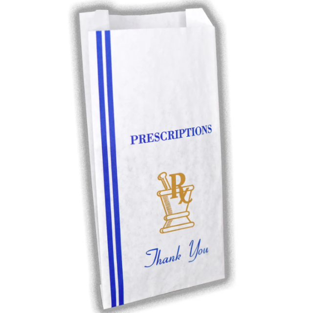 STOCK THANK YOU - 5 X 2 X 11 - RX BAG 23