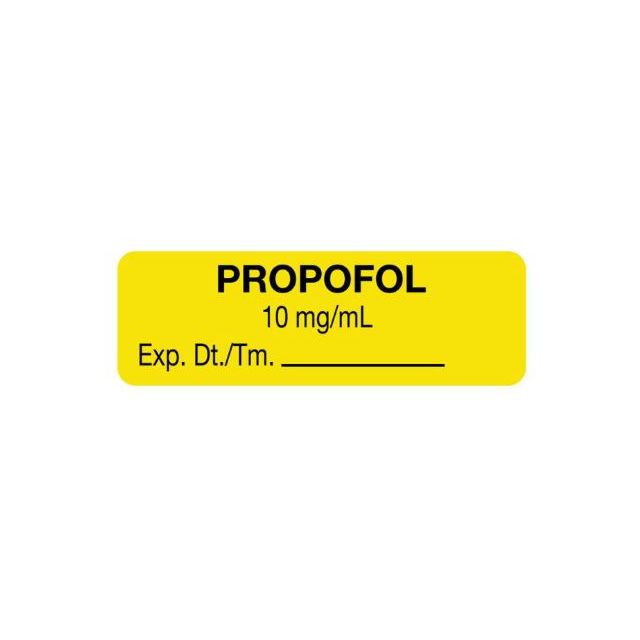 LABEL; PROPOFOL 10 MG/ML - AL01010