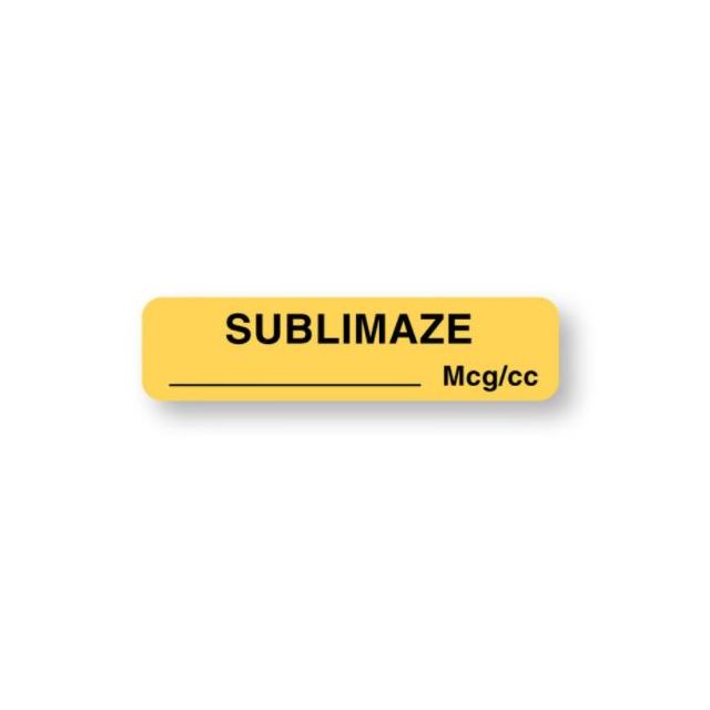 AM129 LABEL SUBLIMAZE - AM129-J