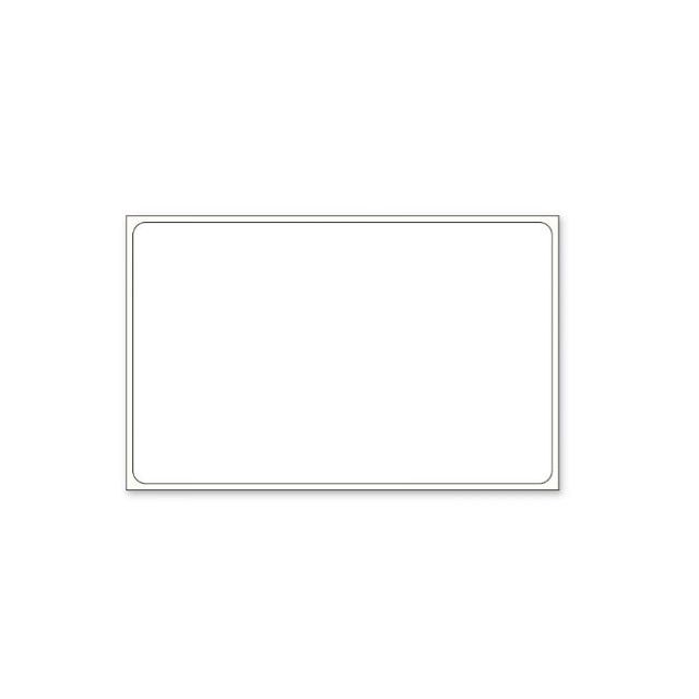 LABEL; BLANK WHITE 3" X 2" DIRECT THERMAL - DT3020