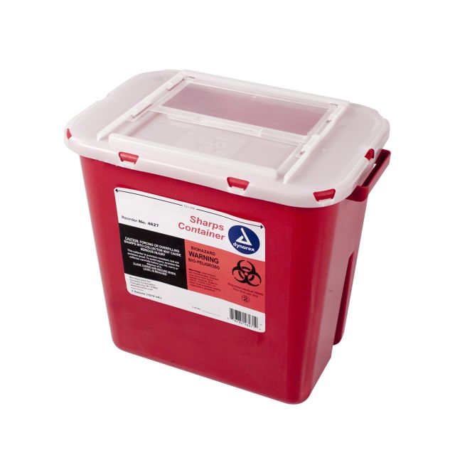 SHARPS CONTAINER 2 GAL/8QT - DX4627
