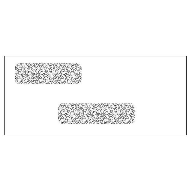 DOUBLE WINDOW ENVELOPES SELF SEALING FOR RX30 AND QS1 LASER STATEMENTS - ENVIN301SS