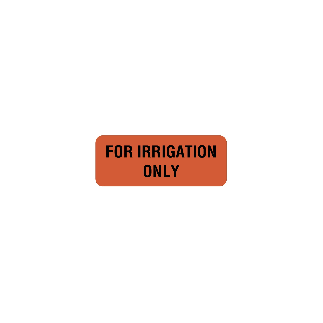 LABEL FOR IRRIGATION ONLY - HN282