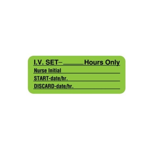 LABEL; IV SET HOURS ONLY - IV201