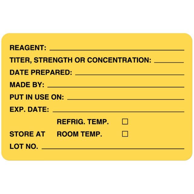 LABEL; REAGENT PREP - LR304