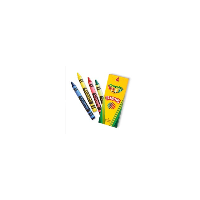 CRAYOLA CRAYONS 4 PK - MB4050