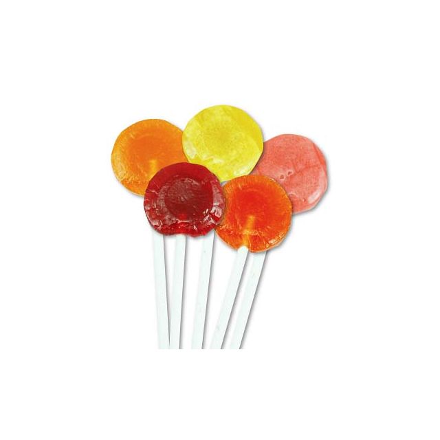 YUMMY EARTH ORGANIC 5 LB LOLLIPOPS ASST FRUIT FLAVORS - MB4095