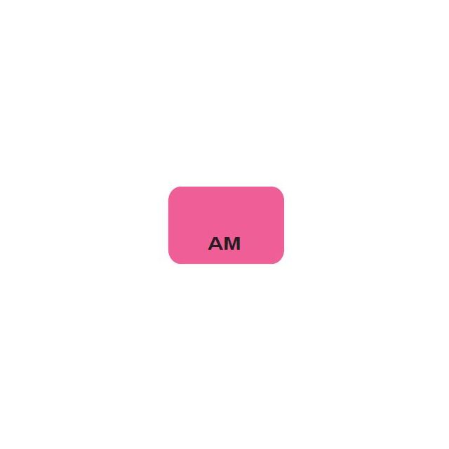 AM BLACK PRINT ON PINK 15 X 1 - MTAM-PINK2C