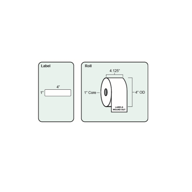 RDT4-400100-1P DIRECT THERMAL - RDT441-1P