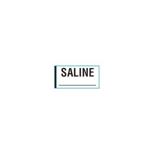 ANESTHESIA TAPE: SALINE 1/2" X 500" - TA3217