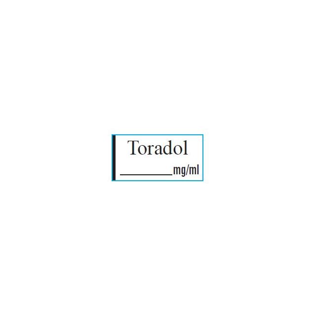 ANESTHESIA TAPE: TORADOL 1/2 X 500 - TA3223