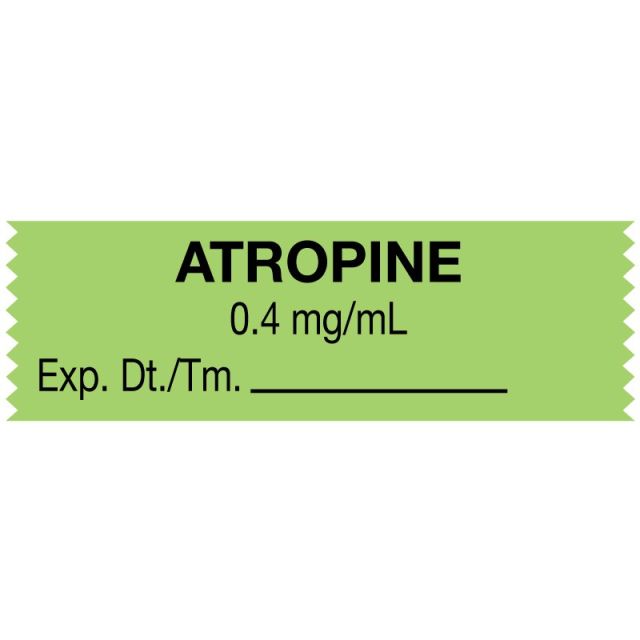 ANESTHESIA TAPE; ATROPINE 0.4MG/ML - TJ0774