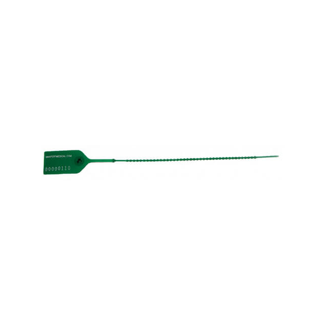 DTE03G NUMBERED PULL TIGHT SEAL GREEN - DTE03G-J