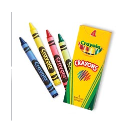 CRAYOLA CRAYONS 4 PK