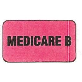 AUXILIARY LABEL - 1-3/4 X 1 - MEDICARE B