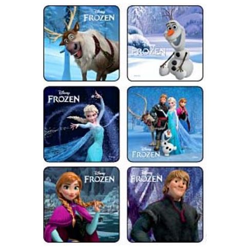 1541P DISNEY FROZEN STICKERS 72/PK